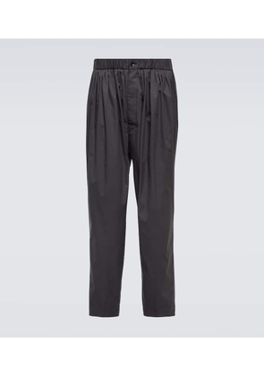 Lemaire Pleated cotton pants