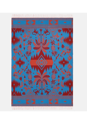 Alanui Explosion of Nature Summer jacquard throw