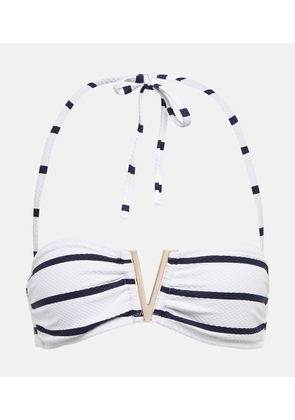 Heidi Klein Long Island bandeau bikini top