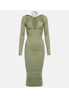 Simkhai Elijah ribbed-knit midi dress