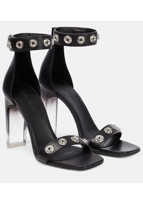 Rick Owens Snaps leather sandals