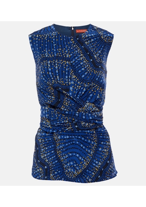 Altuzarra Mckenna silk top