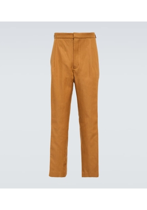 King & Tuckfield Cotton and linen pants