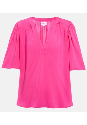 Velvet Avary challis top