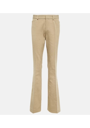 Petar Petrov Cotton and wool-blend straight pants