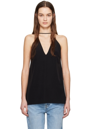 TOTEME Black Double Halter Camisole