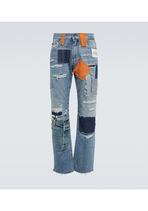 Dolce&Gabbana Patchwork straight jeans