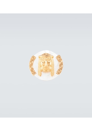 Versace La Maschera signet ring