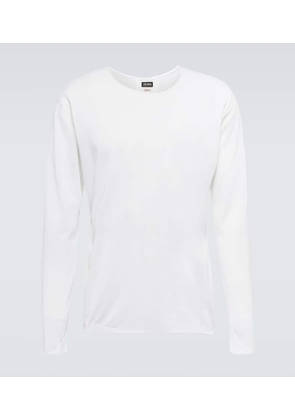 Zegna Crewneck cotton top