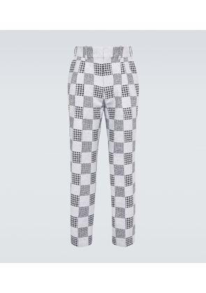 Kenzo Patchwork straight-leg pants