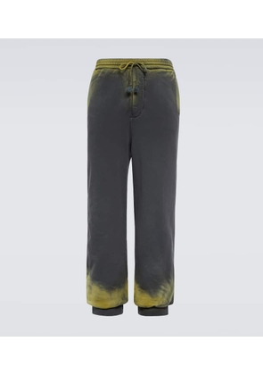 Loewe Anagram cotton jersey sweatpants
