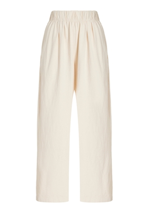 Les Tien Pleated Cotton Wide-Leg Pants - Moda Operandi