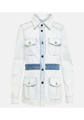 Dorothee Schumacher Denim Love patchwork denim jacket