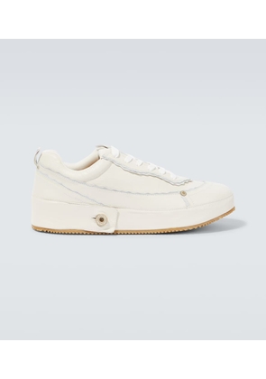 Loewe Deconstructed leather sneakers