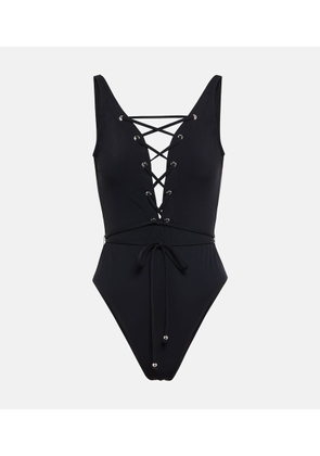 Alaia Lace-up swimsuit