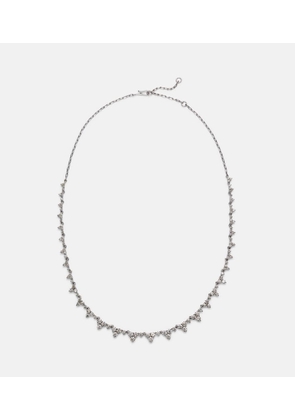Ileana Makri Rivulet Tears 18kt white gold necklace with diamonds