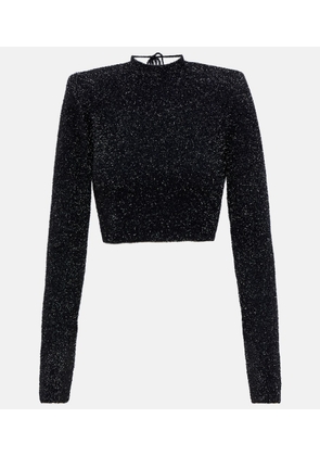 Rotate Knit crop top