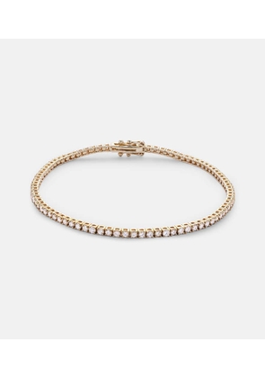Mateo 14kt gold tennis bracelet with diamonds