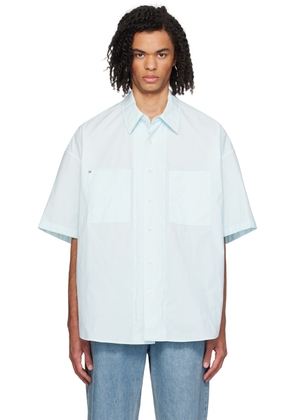 WOOYOUNGMI Blue Pocket Shirt