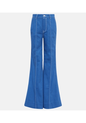 Zimmermann High Tide high-rise flared jeans