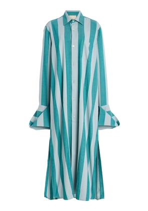 Marrakshi Life Exclusive Riviera Striped Cotton Maxi Dress - Moda Operandi