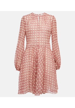 Giambattista Valli Silk georgette minidress