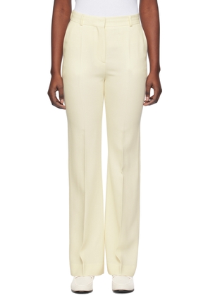 TOTEME Off-White Evening Trousers