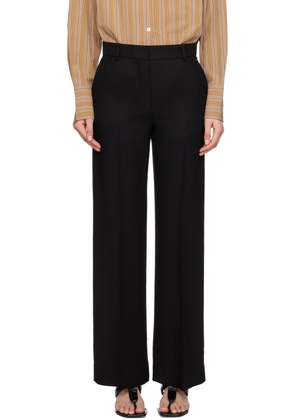 TOTEME Black Relaxed Trousers