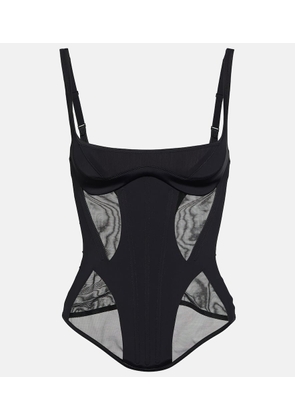 Mugler Bonded Illusion bustier