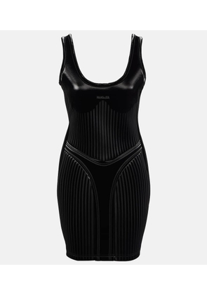 Mugler Embossed minidress