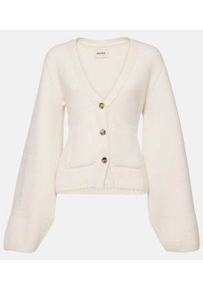Khaite Scarlet cashmere cardigan