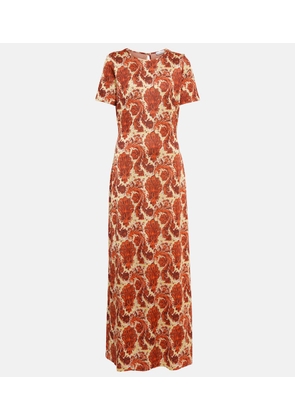 Rabanne Printed maxi dress