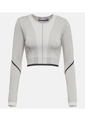 Adidas by Stella McCartney TrueStrength knit crop top