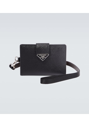 Prada Saffiano leather cardholder