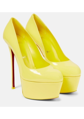 Christian Louboutin Dolly Alta patent leather platform pumps