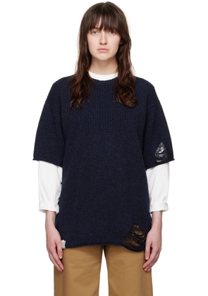 ADER error Black & Blue Varto Sweater