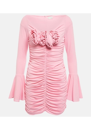 Magda Butrym Ruched jersey minidress