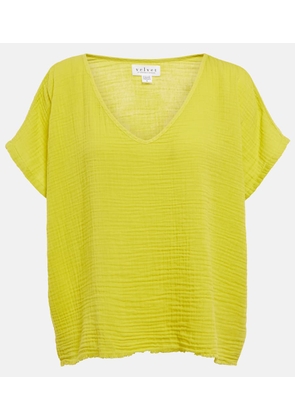 Velvet Elsa cotton gauze top