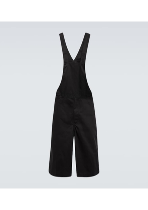 Comme des Garcons Shirt Cotton twill overalls