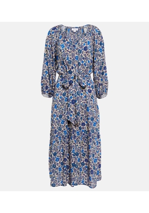 Velvet Maddy floral midi dress