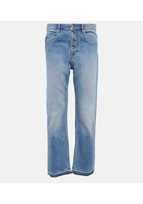 Marant Etoile Belden high-rise slim-fit pants