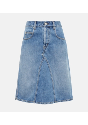 Marant Etoile Fiali denim midi skirt