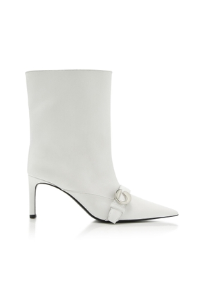 Coperni Belt Leather Ankle Boots - Moda Operandi