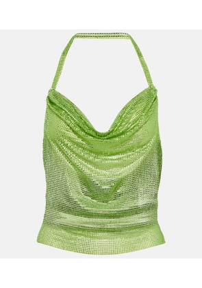 Giuseppe di Morabito Crystal-embellished halterneck top