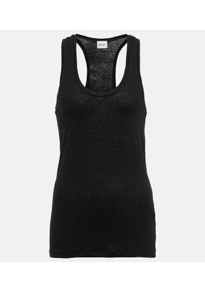 Marant Etoile Avien linen tank top