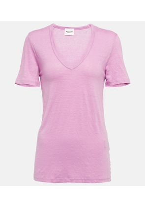 Marant Etoile Kranger linen jersey T-shirt