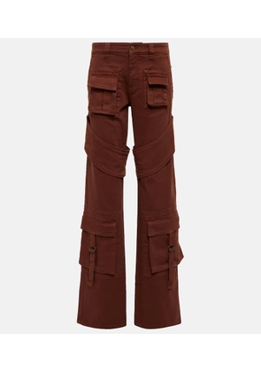 Blumarine Cotton canvas cargo pants