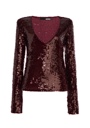 ROTATE Sequined Top - Moda Operandi