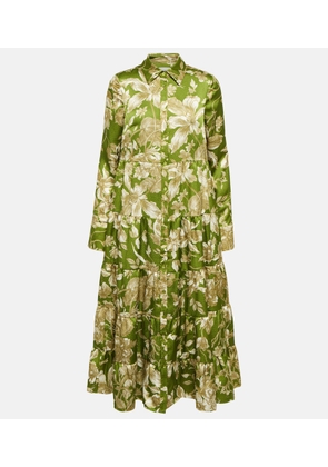 Erdem Palmira floral midi dress