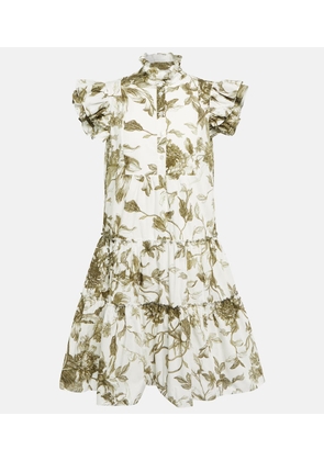 Erdem Pomona printed cotton minidress